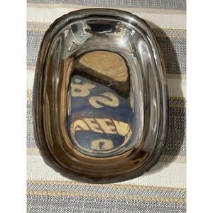 Silver Plated Serving Tray Decorative Ornate‎ Edge Tabletop Centerpiece